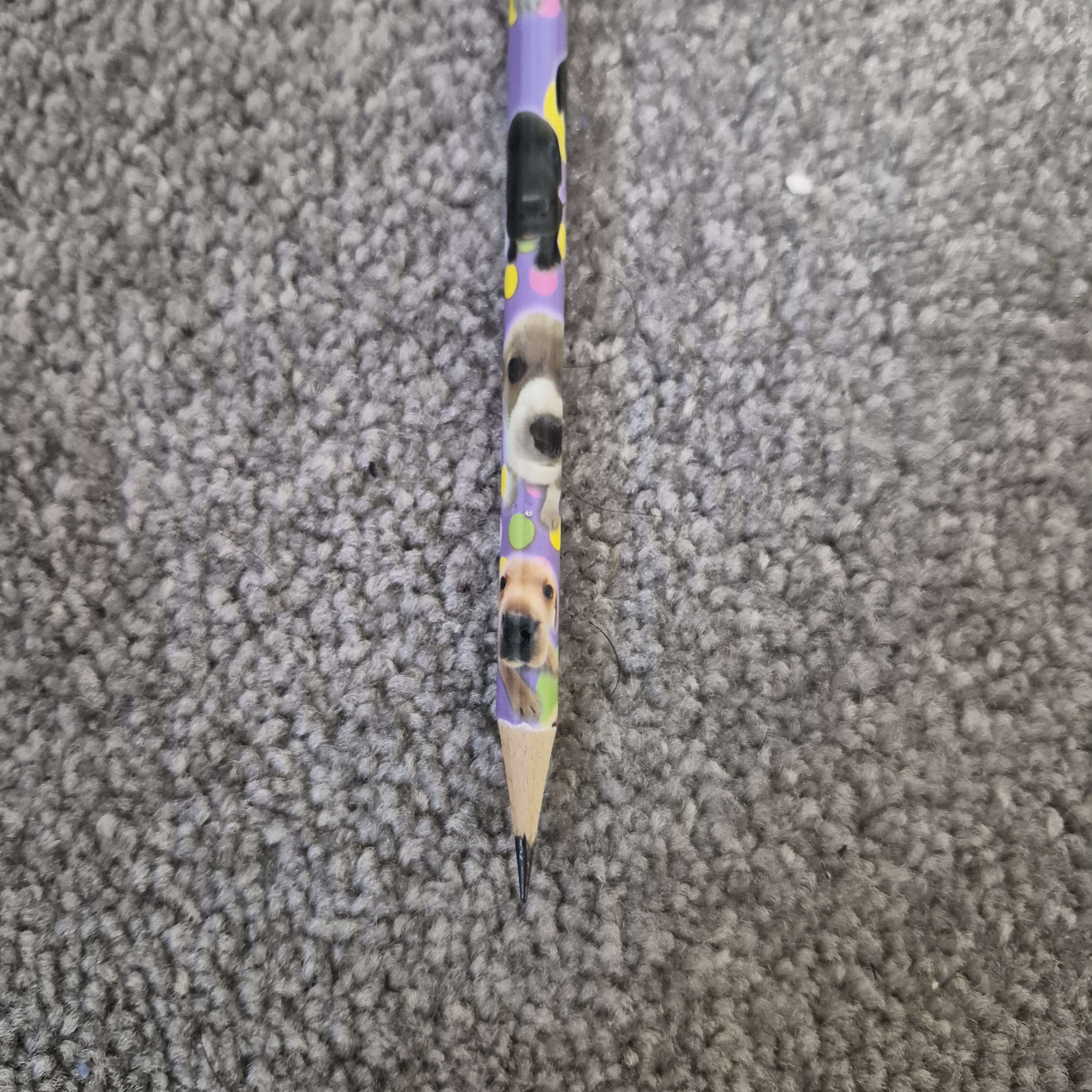 A pencil is used as a conductive material, where the graphite allows touch interaction through the Makey Makey.