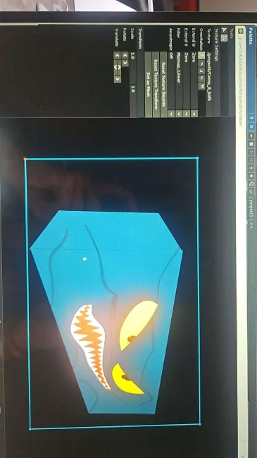 Touch Designer only Monster Face